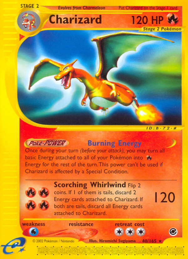 Charizard (40/165) [Expedition: Base Set] - Card Brawlers | Quebec | Canada | Yu-Gi-Oh!