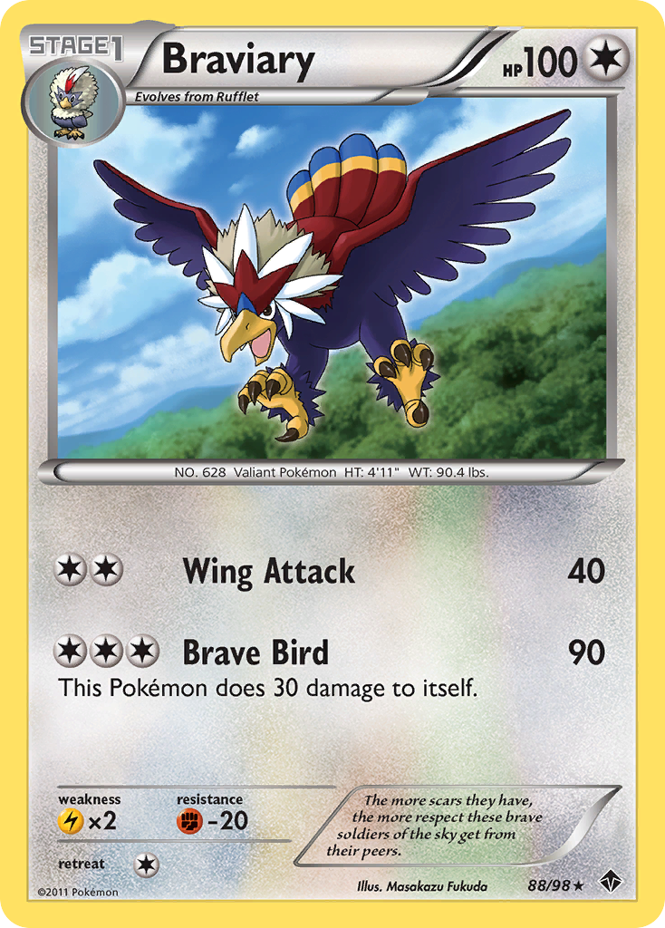 Braviary (88/98) [Black & White: Emerging Powers] - Card Brawlers | Quebec | Canada | Yu-Gi-Oh!