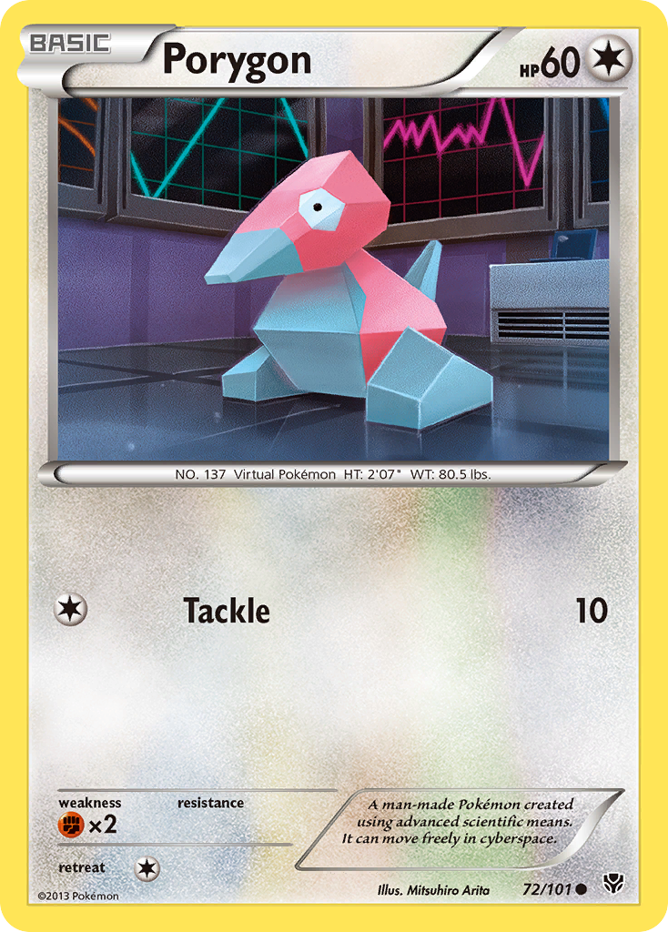 Porygon (72/101) [Black & White: Plasma Blast] - Card Brawlers | Quebec | Canada | Yu-Gi-Oh!