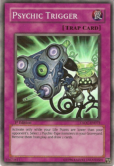 Psychic Trigger [CSOC-EN073] Super Rare - Yu-Gi-Oh! - Card Brawlers | Quebec | Canada |