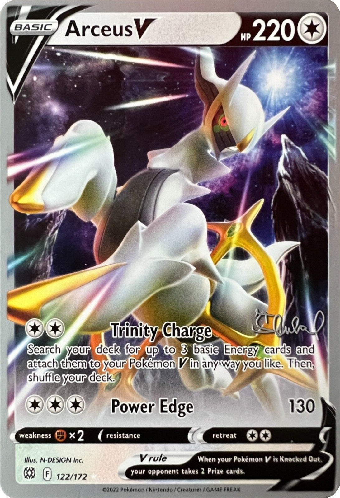 Arceus V (122/172) (ADP - Ondrej Skubal) [World Championships 2022] - Card Brawlers | Quebec | Canada | Yu-Gi-Oh!