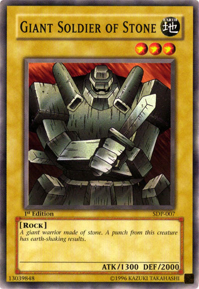 Giant Soldier of Stone [SDP-007] Common - Card Brawlers | Quebec | Canada | Yu-Gi-Oh!