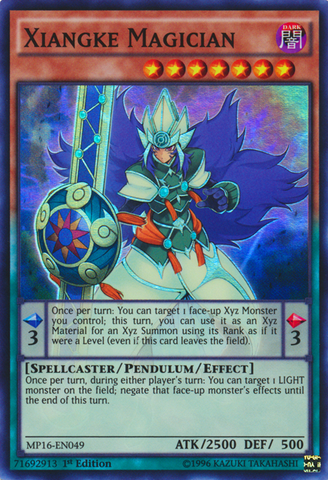 Xiangke Magician [MP16-EN049] Super Rare - Card Brawlers | Quebec | Canada | Yu-Gi-Oh!