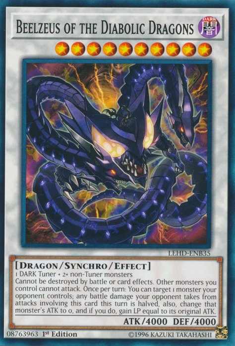 Beelzeus of the Diabolic Dragons [LEHD-ENB35] Common - Card Brawlers | Quebec | Canada | Yu-Gi-Oh!