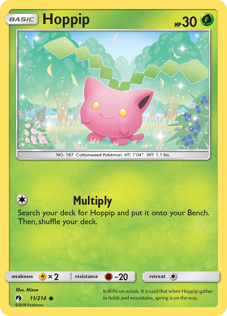 Hoppip (11/214) [Sun & Moon: Lost Thunder] - Card Brawlers | Quebec | Canada | Yu-Gi-Oh!