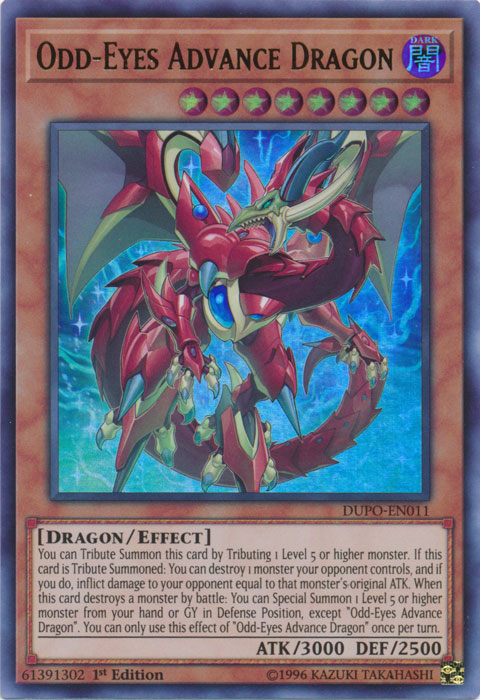Odd-Eyes Advance Dragon [DUPO-EN011] Ultra Rare - Card Brawlers | Quebec | Canada | Yu-Gi-Oh!