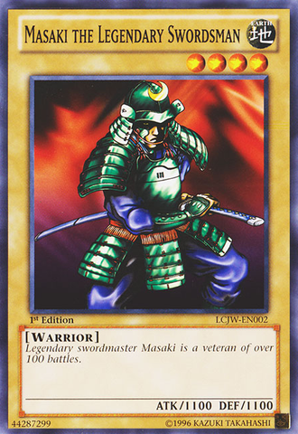 Masaki the Legendary Swordsman [LCJW-EN002] Common - Yu-Gi-Oh! - Card Brawlers | Quebec | Canada |