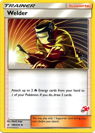 Welder (189/214) (Charizard Stamp #25) [Battle Academy 2020] - Card Brawlers | Quebec | Canada | Yu-Gi-Oh!