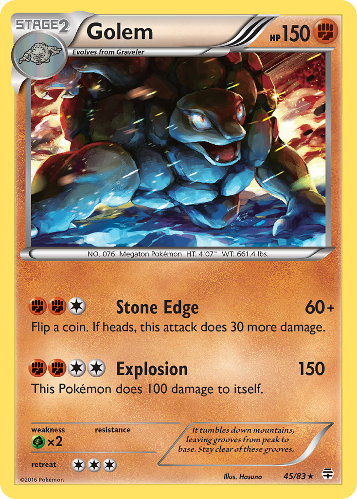Golem (45/83) [XY: Generations] - Card Brawlers | Quebec | Canada | Yu-Gi-Oh!