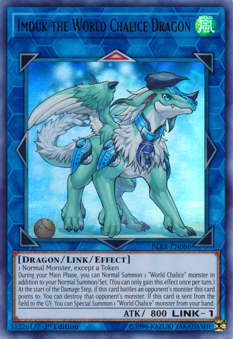 Imduk the World Chalice Dragon [BLRR-EN086] Ultra Rare - Card Brawlers | Quebec | Canada | Yu-Gi-Oh!