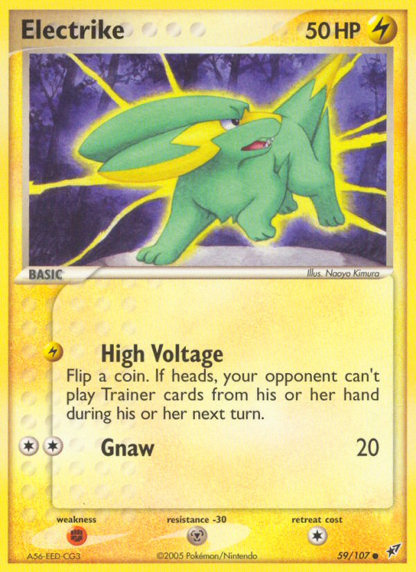 Electrike (59/107) [EX: Deoxys] - Card Brawlers | Quebec | Canada | Yu-Gi-Oh!