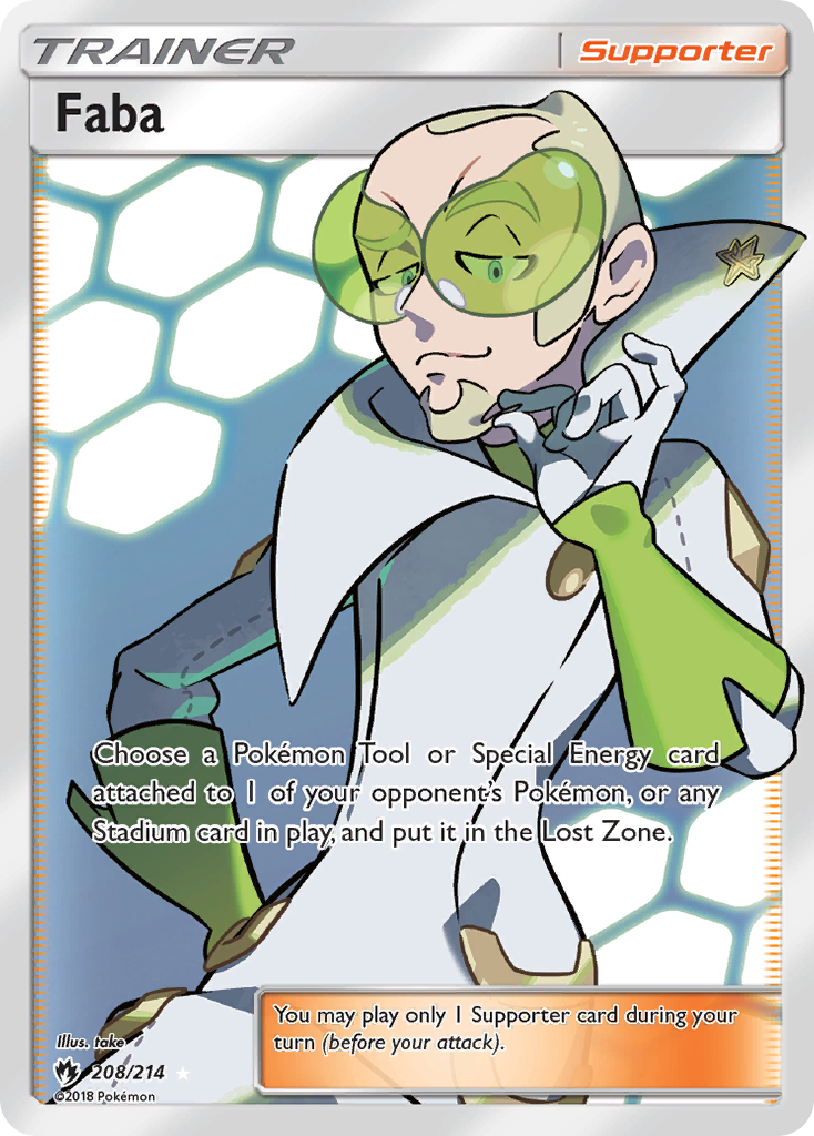 Faba (208/214) [Sun & Moon: Lost Thunder] - Card Brawlers | Quebec | Canada | Yu-Gi-Oh!