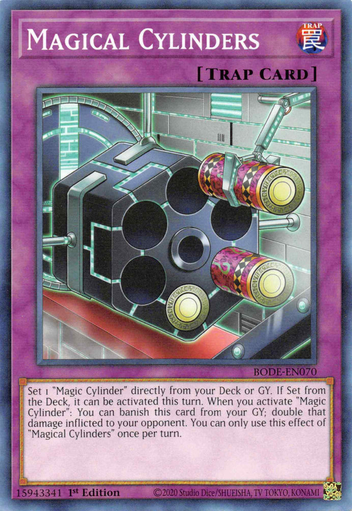 Magical Cylinders [BODE-EN070] Common - Card Brawlers | Quebec | Canada | Yu-Gi-Oh!