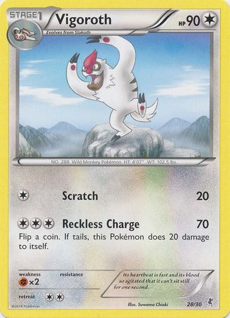 Vigoroth (28/30) [XY: Trainer Kit 1 - Bisharp] - Card Brawlers | Quebec | Canada | Yu-Gi-Oh!
