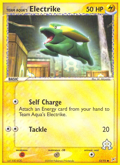 Team Aqua's Electrike (53/95) [EX: Team Magma vs Team Aqua] - Card Brawlers | Quebec | Canada | Yu-Gi-Oh!