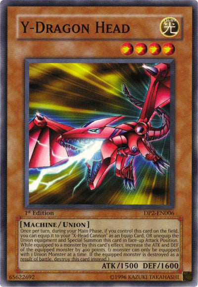 Y-Dragon Head [DP2-EN006] Common - Yu-Gi-Oh! - Card Brawlers | Quebec | Canada |