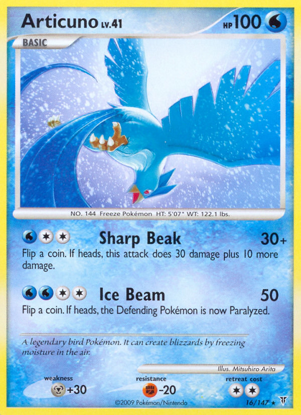 Articuno (16/147) [Platinum: Supreme Victors] - Card Brawlers | Quebec | Canada | Yu-Gi-Oh!