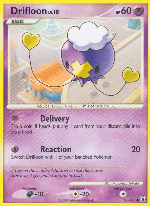 Drifloon (61/100) [Diamond & Pearl: Majestic Dawn] - Card Brawlers | Quebec | Canada | Yu-Gi-Oh!