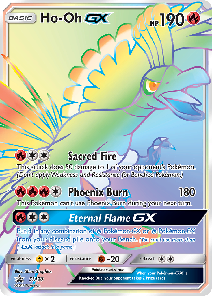 Ho-Oh GX (SM80) [Sun & Moon: Black Star Promos] - Card Brawlers | Quebec | Canada | Yu-Gi-Oh!