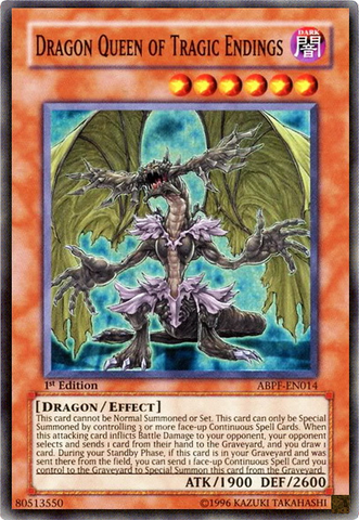 Dragon Queen of Tragic Endings [ABPF-EN014] Super Rare - Card Brawlers | Quebec | Canada | Yu-Gi-Oh!