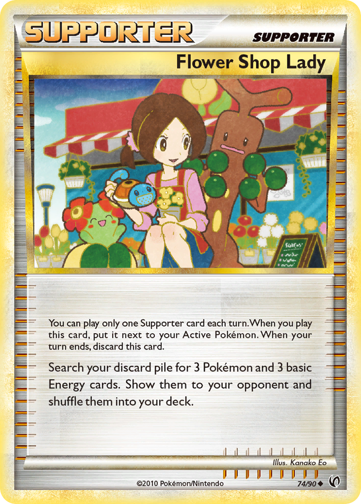 Flower Shop Lady (74/90) [HeartGold & SoulSilver: Undaunted] - Card Brawlers | Quebec | Canada | Yu-Gi-Oh!