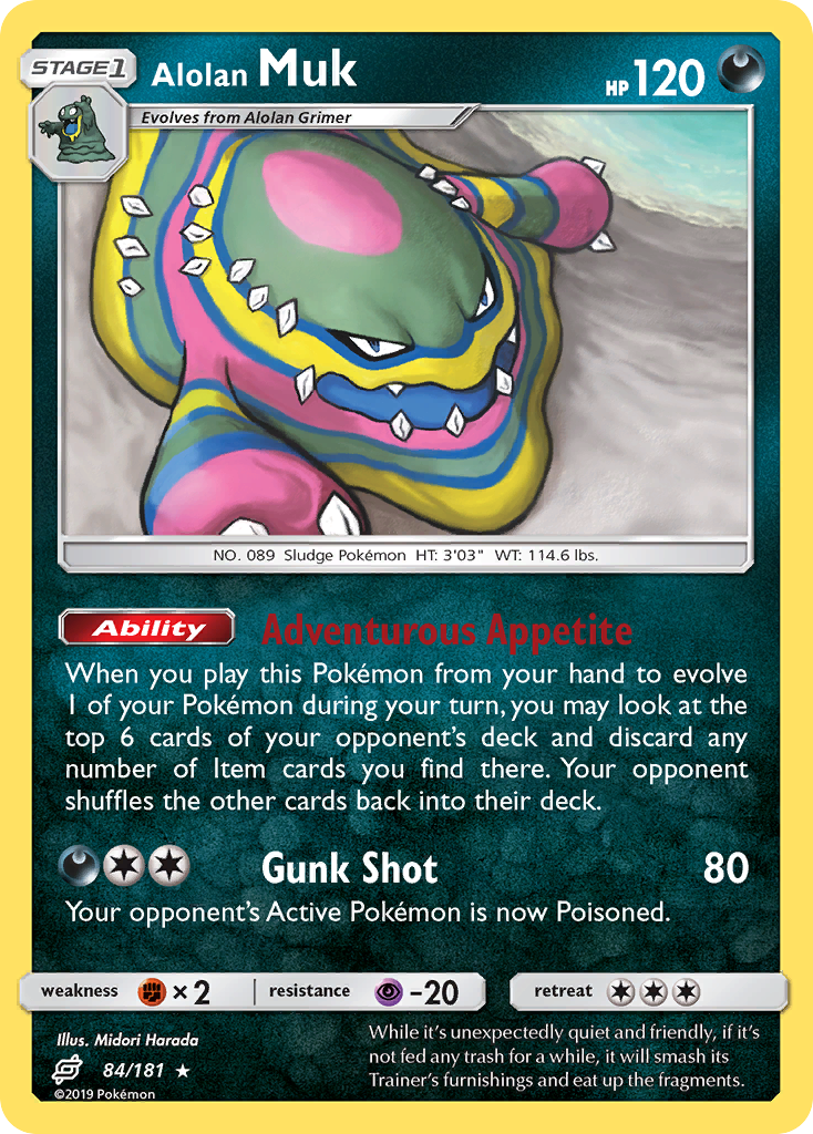 Alolan Muk (84/181) [Sun & Moon: Team Up] - Card Brawlers | Quebec | Canada | Yu-Gi-Oh!