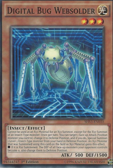 Digital Bug Websolder [SHVI-EN035] Common - Yu-Gi-Oh! - Card Brawlers | Quebec | Canada |