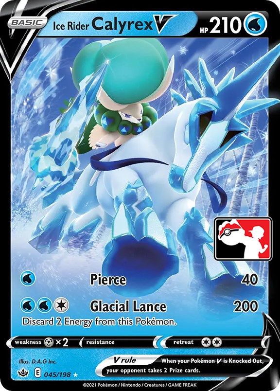Ice Rider Calyrex V (045/198) [Prize Pack Series One] - Card Brawlers | Quebec | Canada | Yu-Gi-Oh!