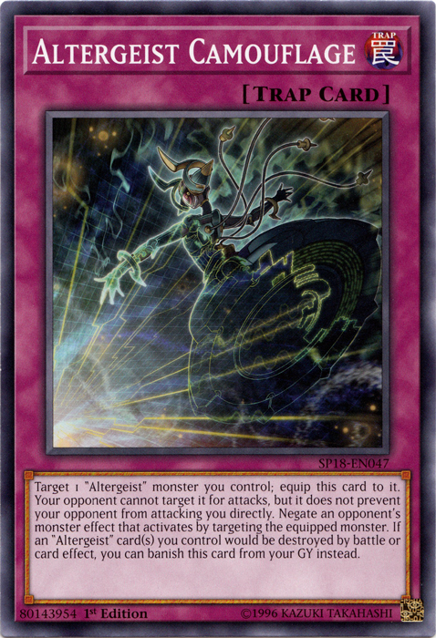 Altergeist Camouflage [SP18-EN047] Common - Card Brawlers | Quebec | Canada | Yu-Gi-Oh!