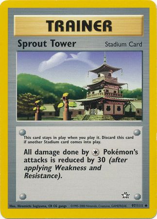 Sprout Tower (97/111) [Neo Genesis Unlimited] - Card Brawlers | Quebec | Canada | Yu-Gi-Oh!