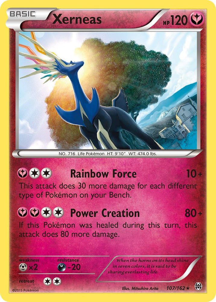 Xerneas (107/162) (Cosmos Holo) (Blister Exclusive) [XY: BREAKthrough] - Card Brawlers | Quebec | Canada | Yu-Gi-Oh!