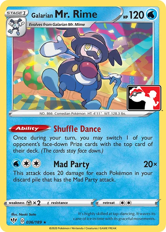 Galarian Mr. Rime (036/189) [Prize Pack Series One] - Card Brawlers | Quebec | Canada | Yu-Gi-Oh!