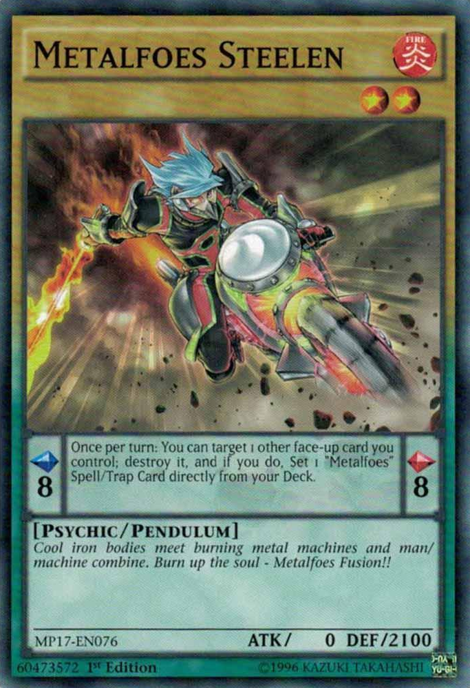 Metalfoes Steelen [MP17-EN076] Common - Yu-Gi-Oh! - Card Brawlers | Quebec | Canada |