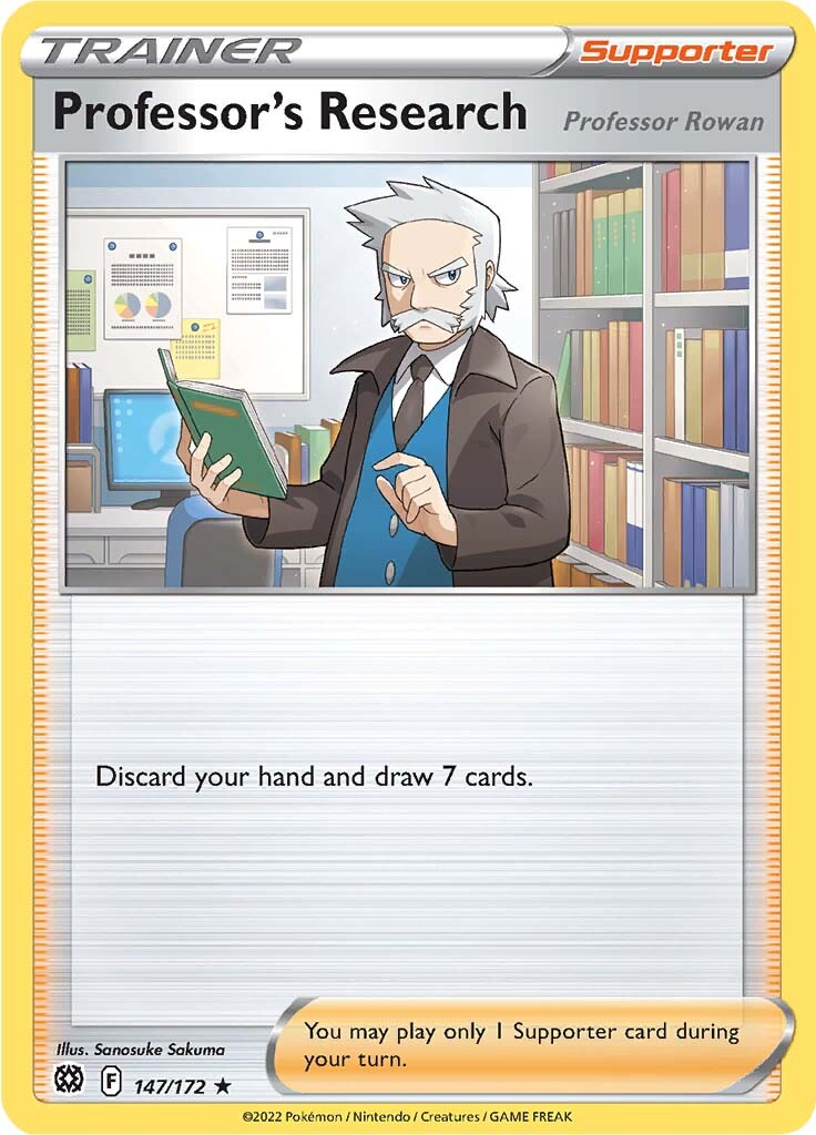 Professor's Research (147/172) (Theme Deck Exclusive) [Sword & Shield: Brilliant Stars] - Card Brawlers | Quebec | Canada | Yu-Gi-Oh!