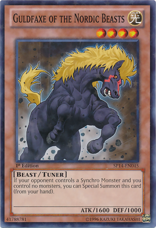 Guldfaxe of the Nordic Beasts [SP14-EN045] Starfoil Rare - Card Brawlers | Quebec | Canada | Yu-Gi-Oh!
