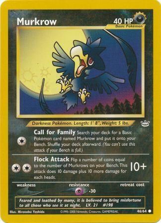 Murkrow (46/64) [Neo Revelation Unlimited] - Card Brawlers | Quebec | Canada | Yu-Gi-Oh!