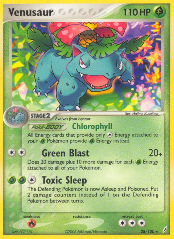 Venusaur (28/100) [EX: Crystal Guardians] - Card Brawlers | Quebec | Canada | Yu-Gi-Oh!