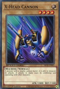 X-Head Cannon [SBCB-EN063] Common - Card Brawlers | Quebec | Canada | Yu-Gi-Oh!