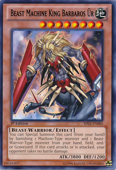 Beast Machine King Barbaros Ur [BP02-EN084] Mosaic Rare - Card Brawlers | Quebec | Canada | Yu-Gi-Oh!