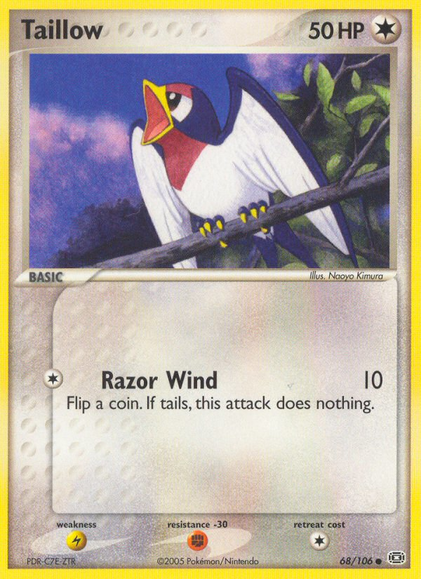 Taillow (68/106) [EX: Emerald] - Card Brawlers | Quebec | Canada | Yu-Gi-Oh!