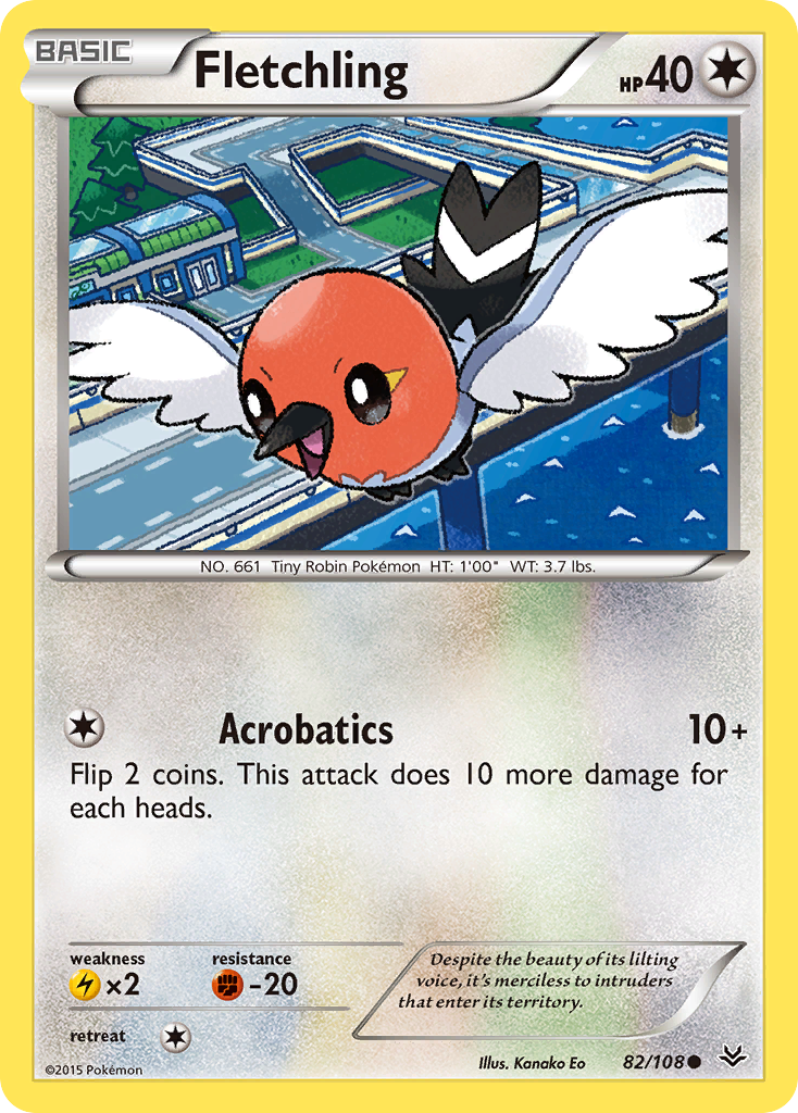 Fletchling (82/108) [XY: Roaring Skies] - Card Brawlers | Quebec | Canada | Yu-Gi-Oh!