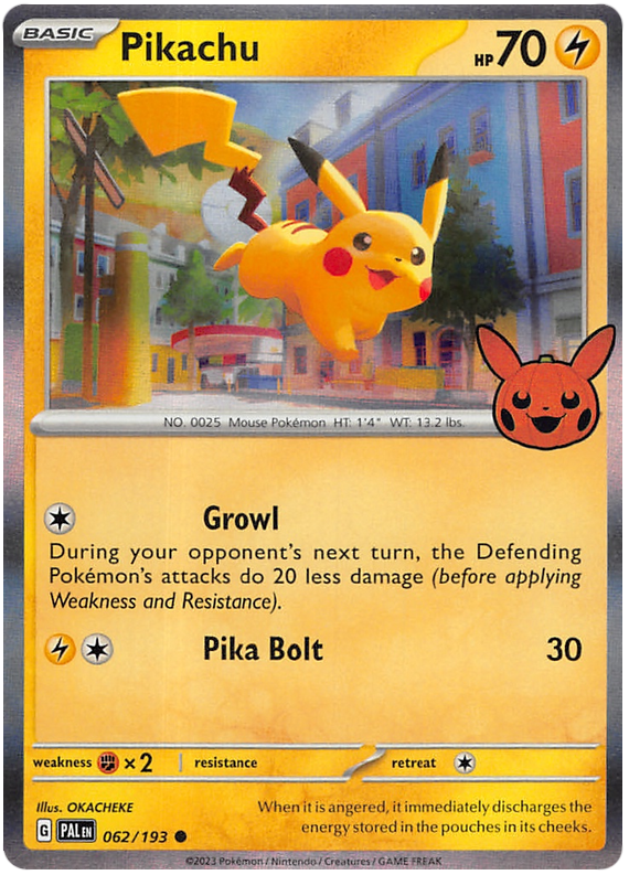 Pikachu (062/193) [Trick or Trade 2023] - Card Brawlers | Quebec | Canada | Yu-Gi-Oh!
