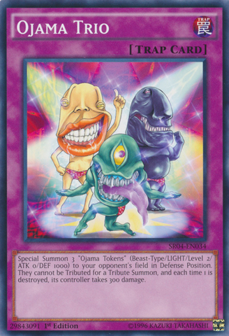 Ojama Trio [SR04-EN034] Common - Yu-Gi-Oh! - Card Brawlers | Quebec | Canada |