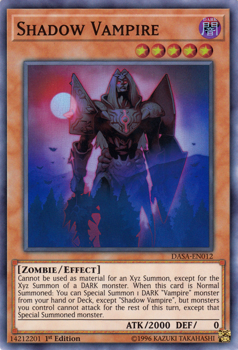 Shadow Vampire [DASA-EN012] Super Rare - Card Brawlers | Quebec | Canada | Yu-Gi-Oh!