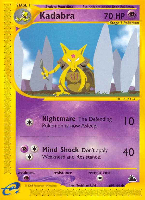 Kadabra (69/144) [Skyridge] - Card Brawlers | Quebec | Canada | Yu-Gi-Oh!