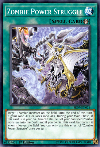 Zombie Power Struggle [SR07-EN024] Common - Card Brawlers | Quebec | Canada | Yu-Gi-Oh!