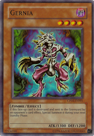 Gernia [CP04-EN001] Ultra Rare - Yu-Gi-Oh! - Card Brawlers | Quebec | Canada |