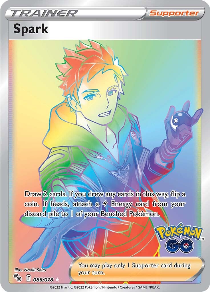 Spark (085/078) [Pokémon GO] - Card Brawlers | Quebec | Canada | Yu-Gi-Oh!