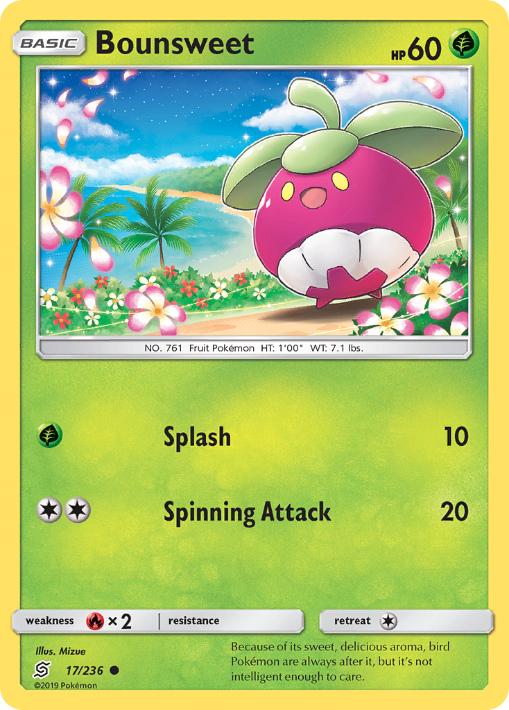 Bounsweet (17/236) [Sun & Moon: Unified Minds] - Card Brawlers | Quebec | Canada | Yu-Gi-Oh!