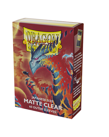 Dragon Shield Matte Sleeve - Matte Clear Outer Sleeves ‘Cosmere’ 60ct - Card Brawlers | Quebec | Canada | Yu-Gi-Oh!